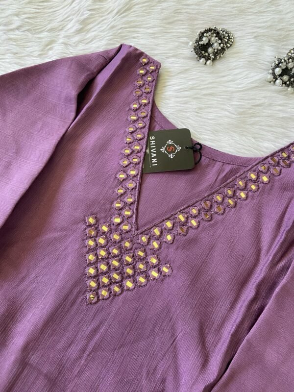 Shivani ALine Flair Kurti With Palzzo buy online Ahmedabad Gujarat India