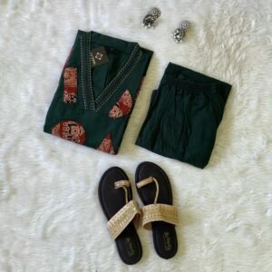 Shivani Aline Flair Kurti With Palazzo buy online Ahmedabad Gujarat India